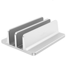Metal iPad Desk Bracket Vertical Notebook Stand Dock Laptop Holder